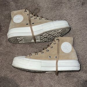 Tan Suede Converse